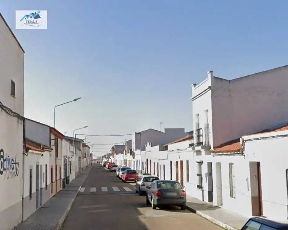 Vista exterior de Casa o chalet en venta en Puebla de la Calzada con Terraza