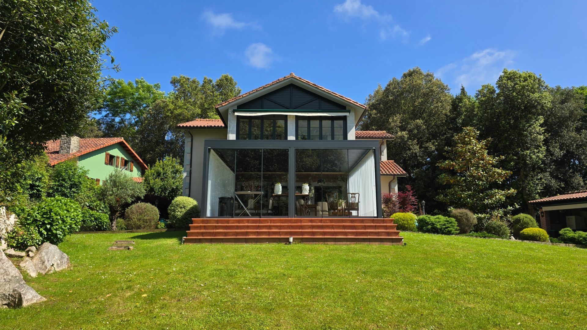 Exterior view of House or chalet for sale in Llanes  with Heating, Private garden and Terrace