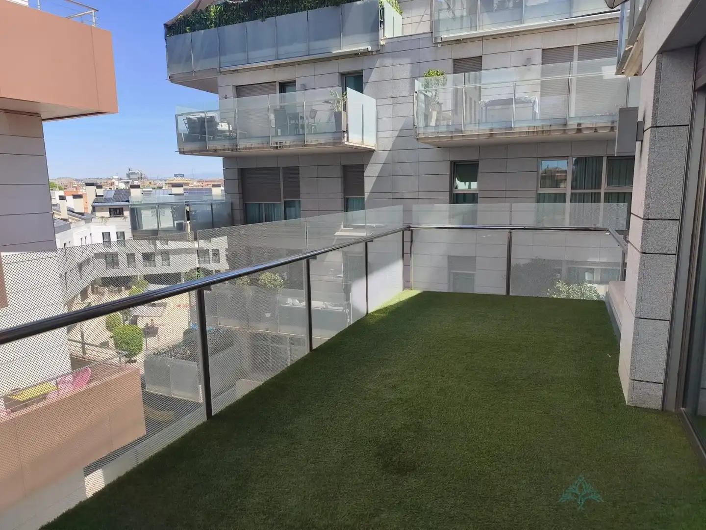 Terrace of Flat for rent in Murcia  with Air Conditioner, Heating and Terrace
