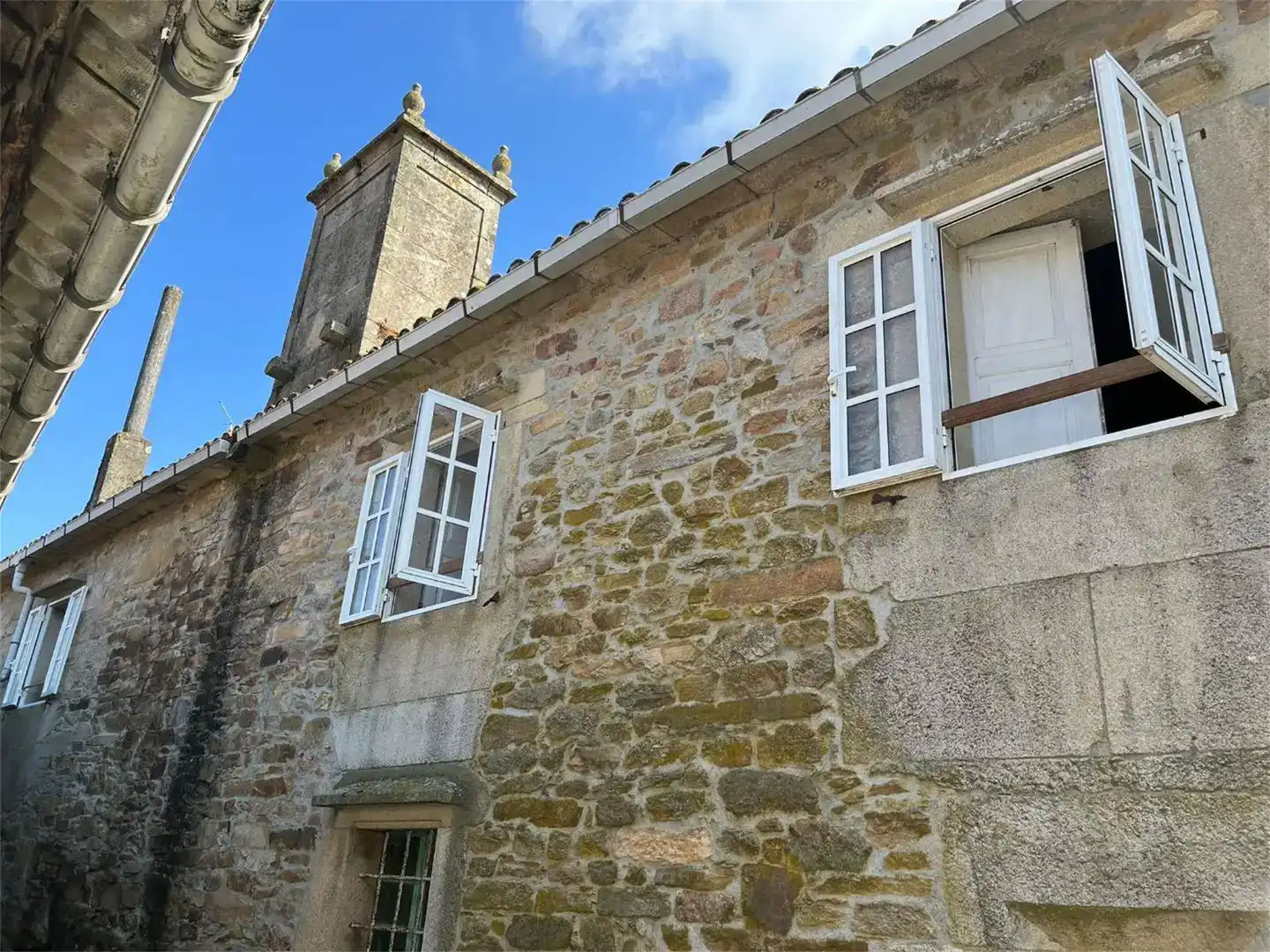 Vista exterior de Piso en venta en Lalín