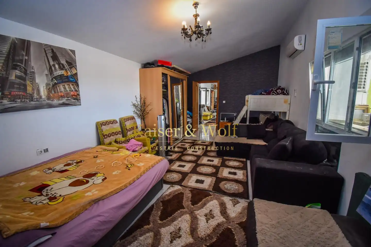Habitación de Finca rústica en venta en Crevillent con Jardín privado, Terraza y Piscina