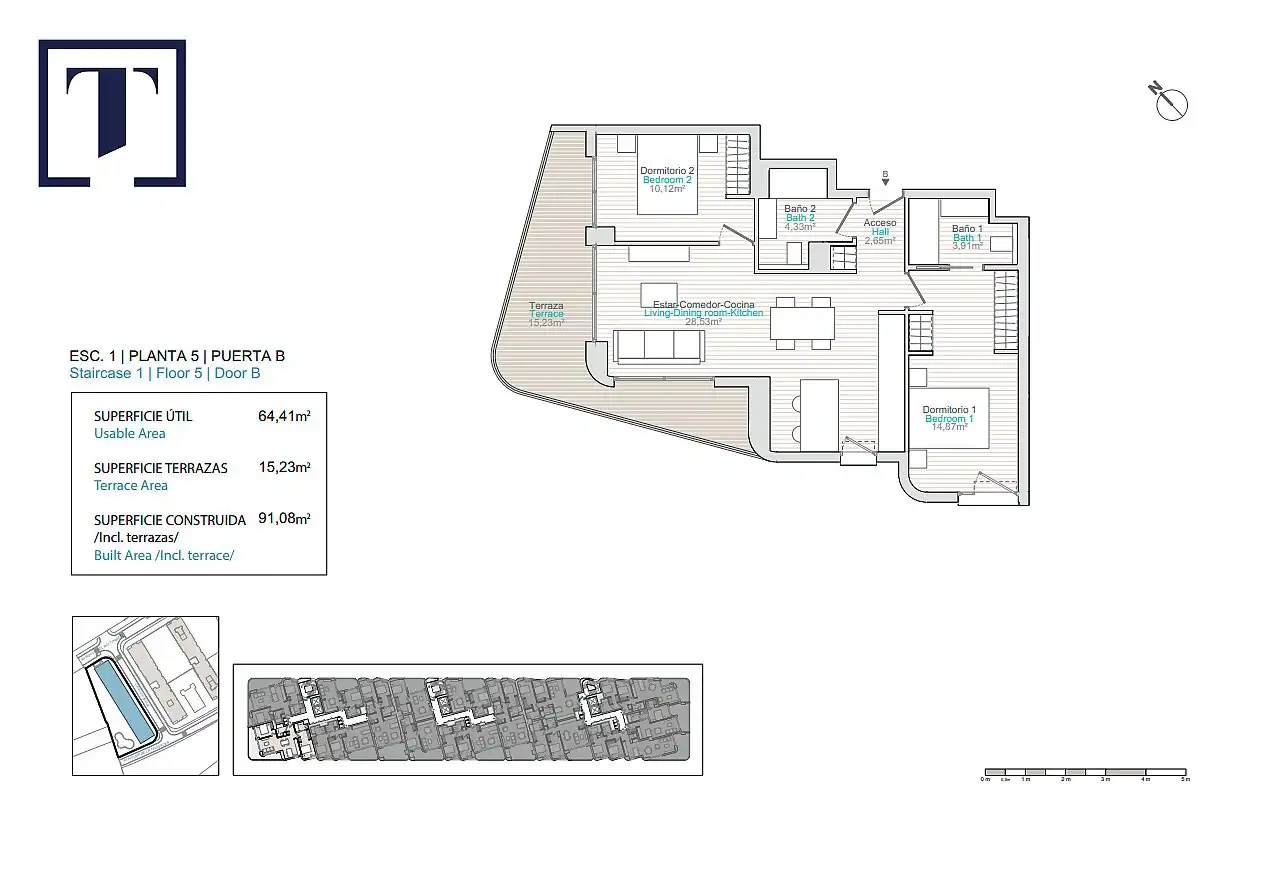 Apartamento con terraza en venta en Platja de Torres, imagen 11