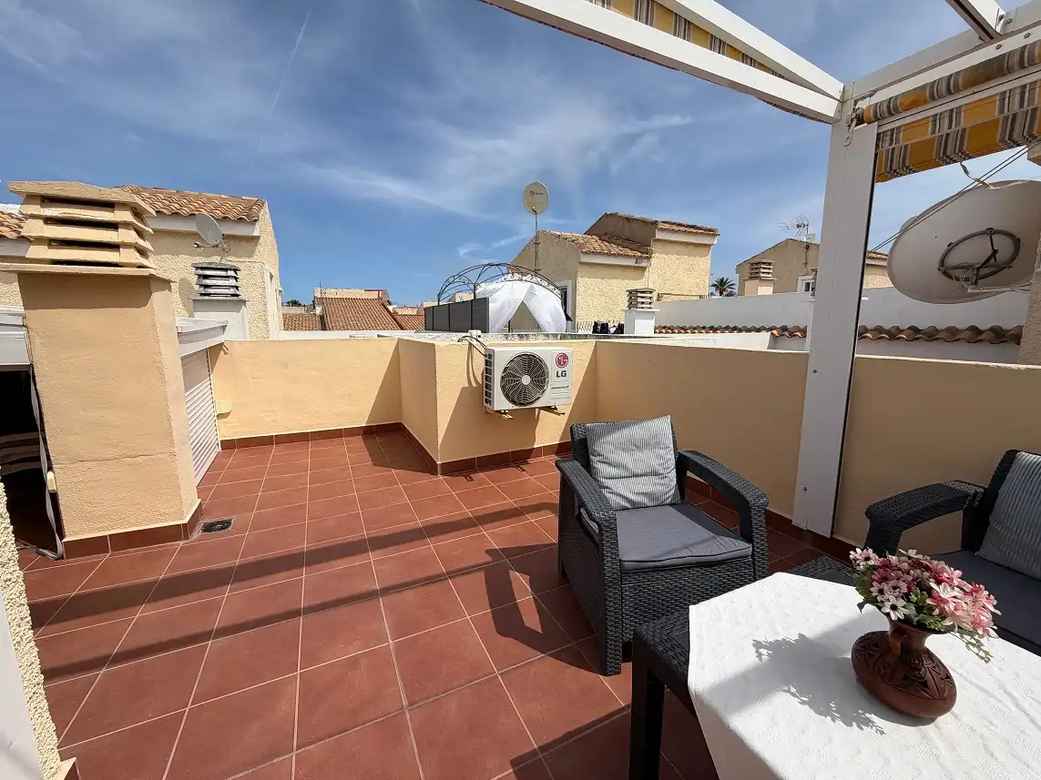 Terraza de Casa adosada en venta en Santa Pola con Aire acondicionado, Terraza y Amueblado