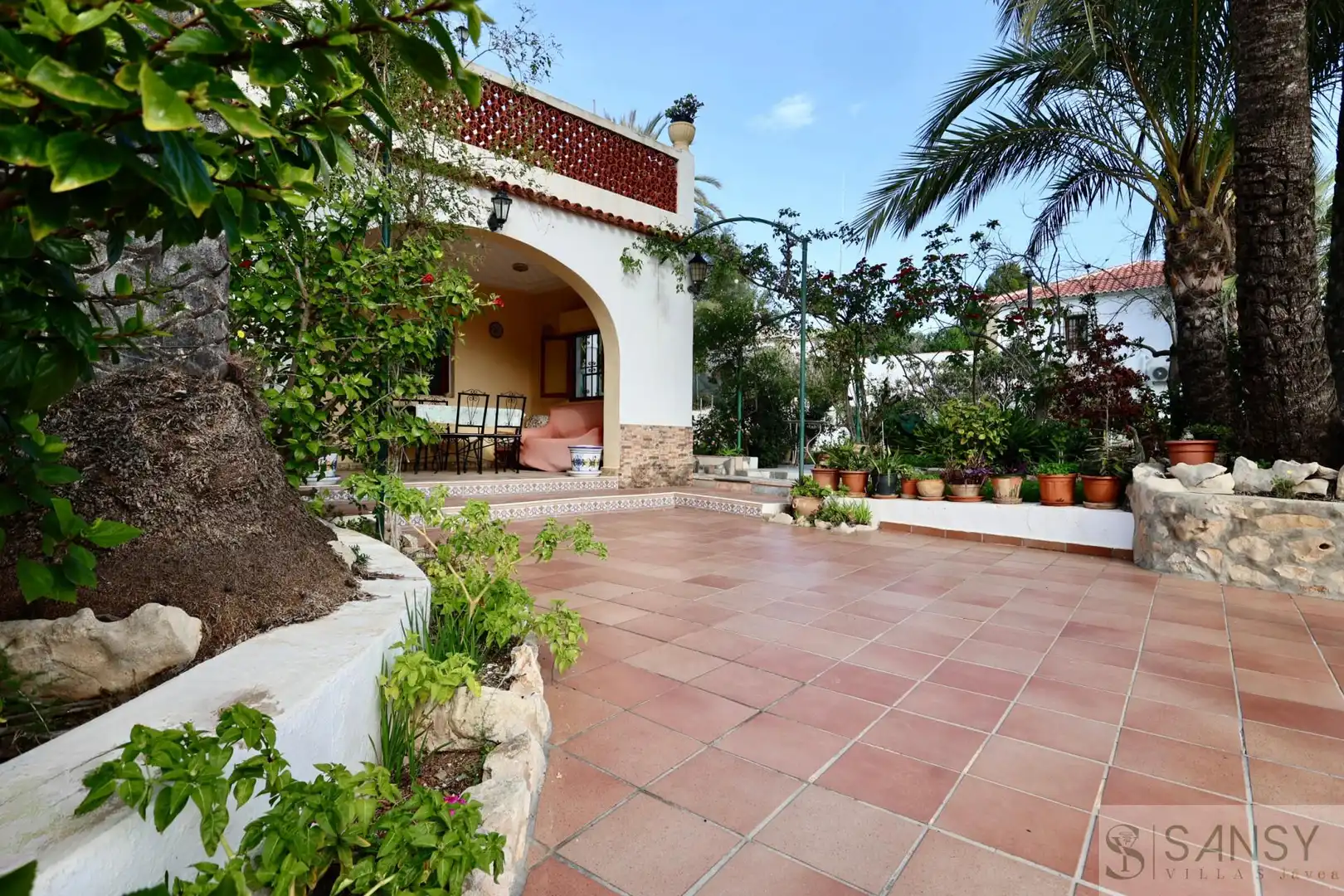 Garden of Houses for sale in Jávea / Xàbia  with Swimming Pool