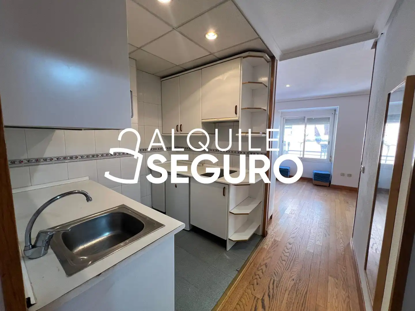 Cocina de Piso de alquiler en Madrid con Aire acondicionado