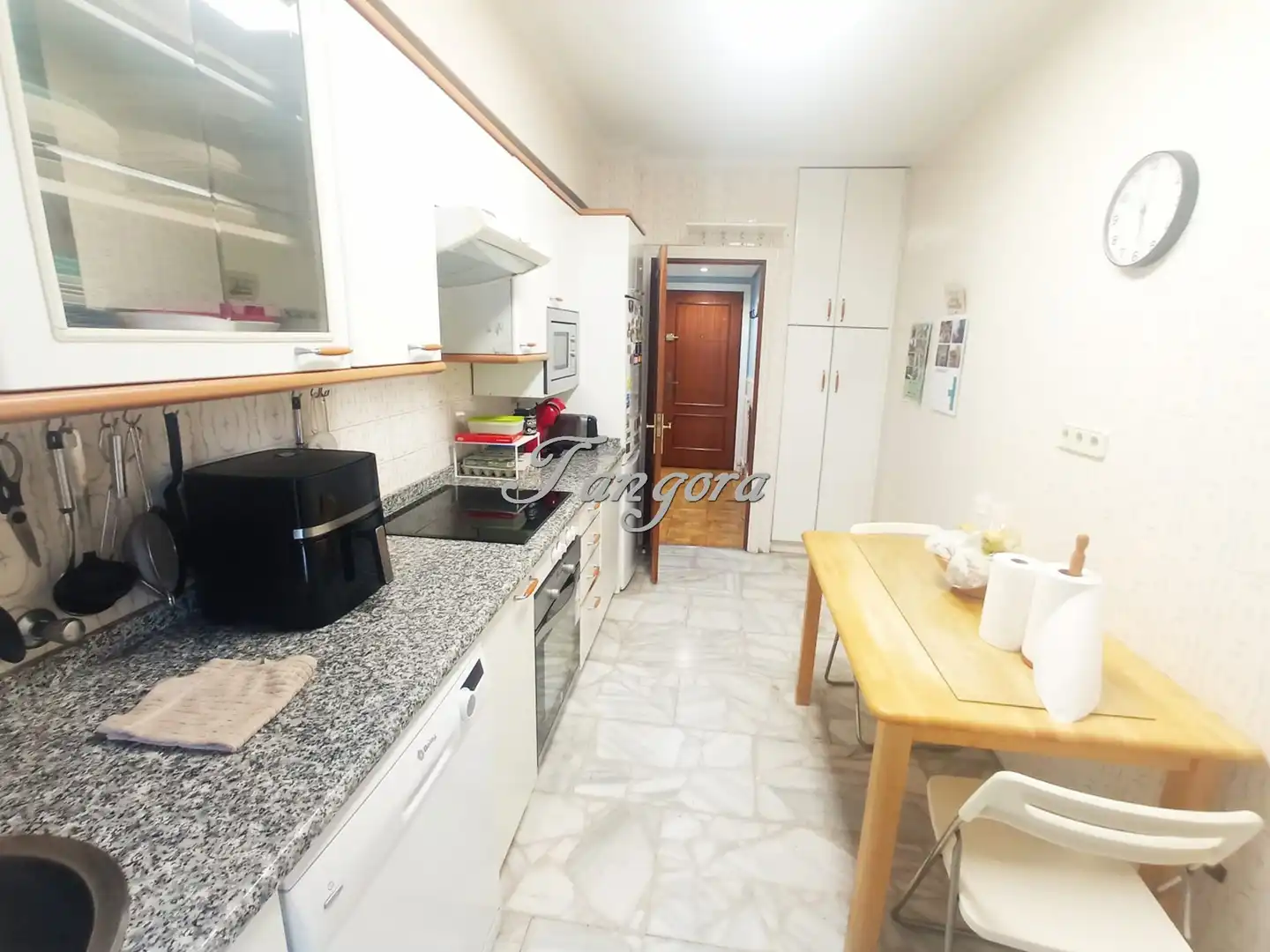 Cocina de Piso en venta en Getxo  con Calefacción, Parquet y Terraza