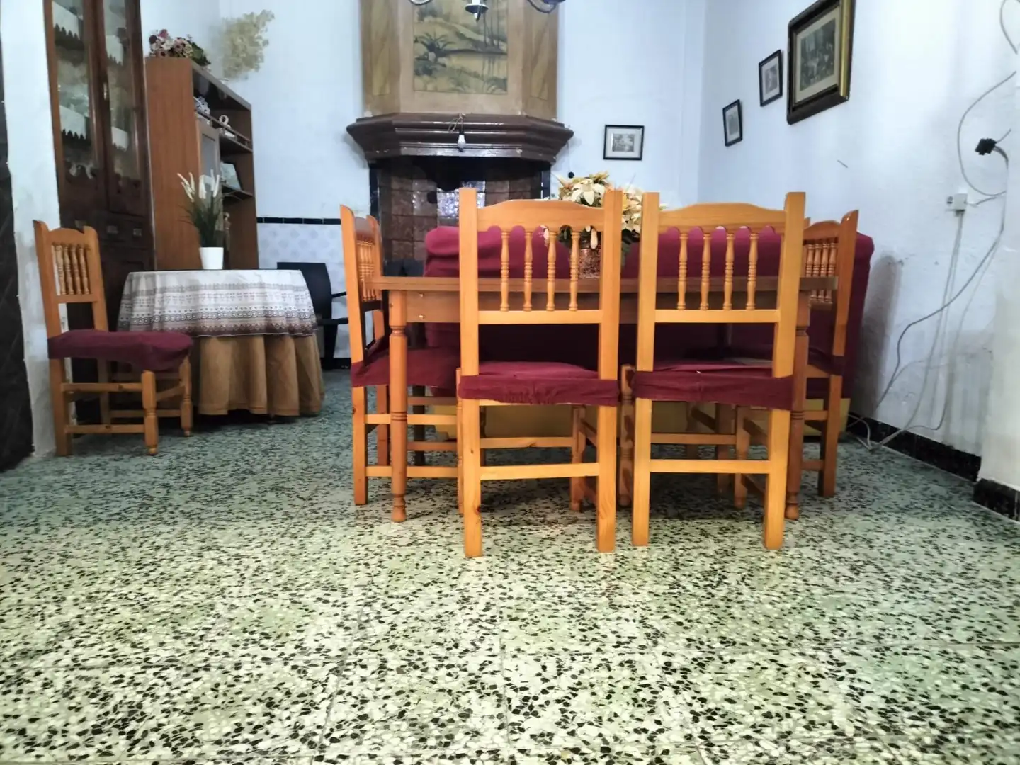 Comedor de Finca rústica en venta en Bicorp con Terraza