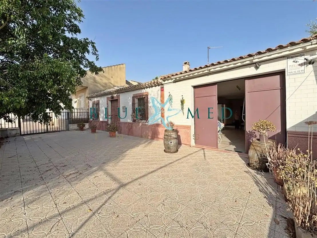 Vista exterior de Casa o chalet en venta en Fuente Álamo de Murcia con Jardín privado, Terraza y Trastero