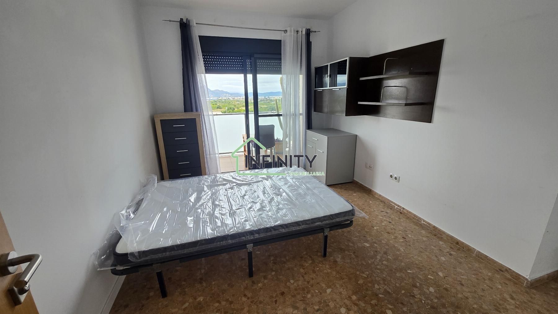 Bedroom of Flat to share in La Font d'en Carròs  with Balcony