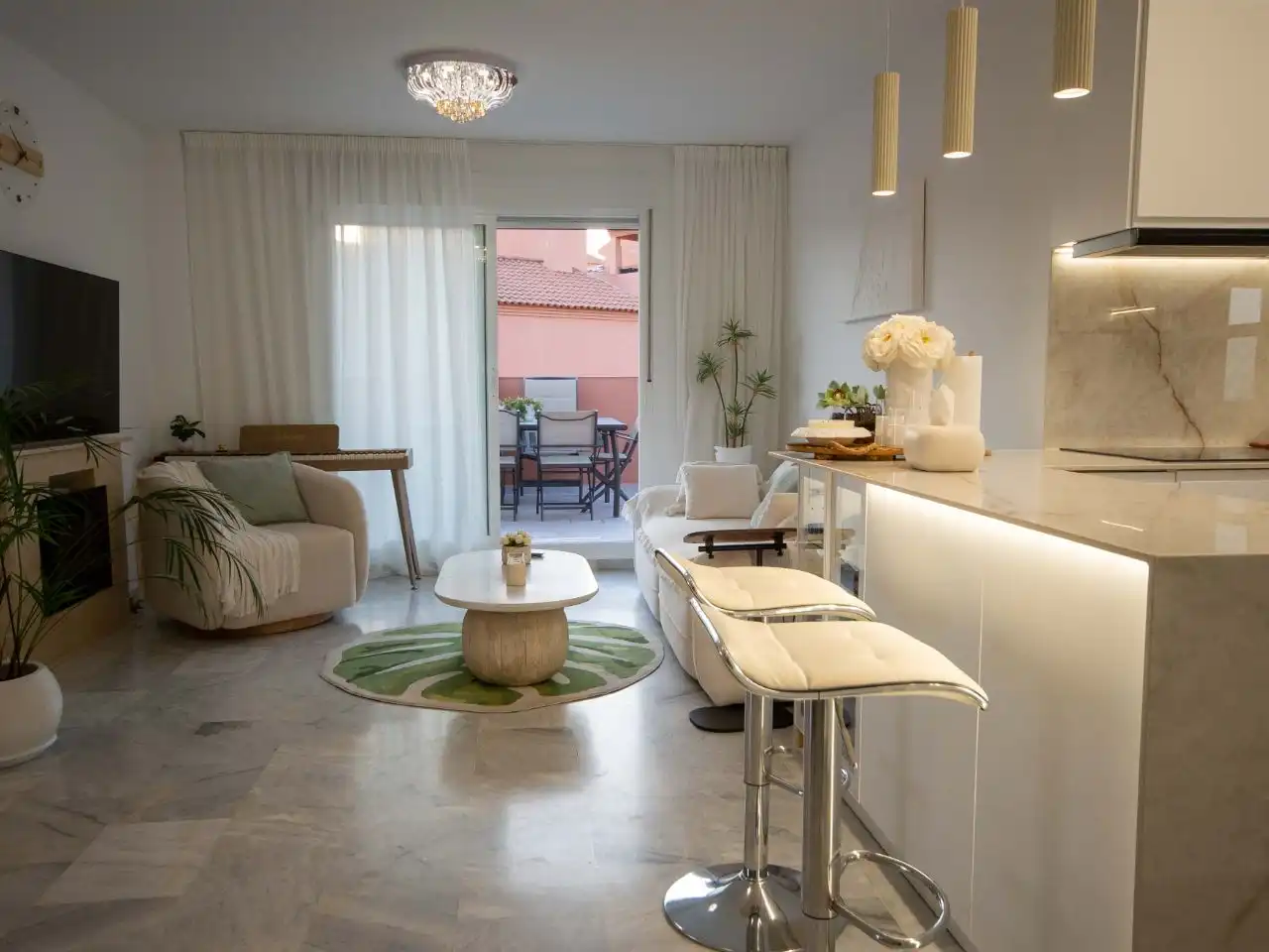 Sala de estar de Piso en venta en Tamaraceite - San Lorenzo - Tenoya