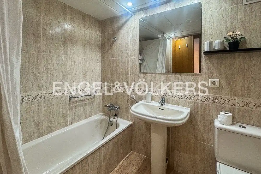 Bathroom of Flat for rent in Alboraya  with Air Conditioner, Heating and Terrace