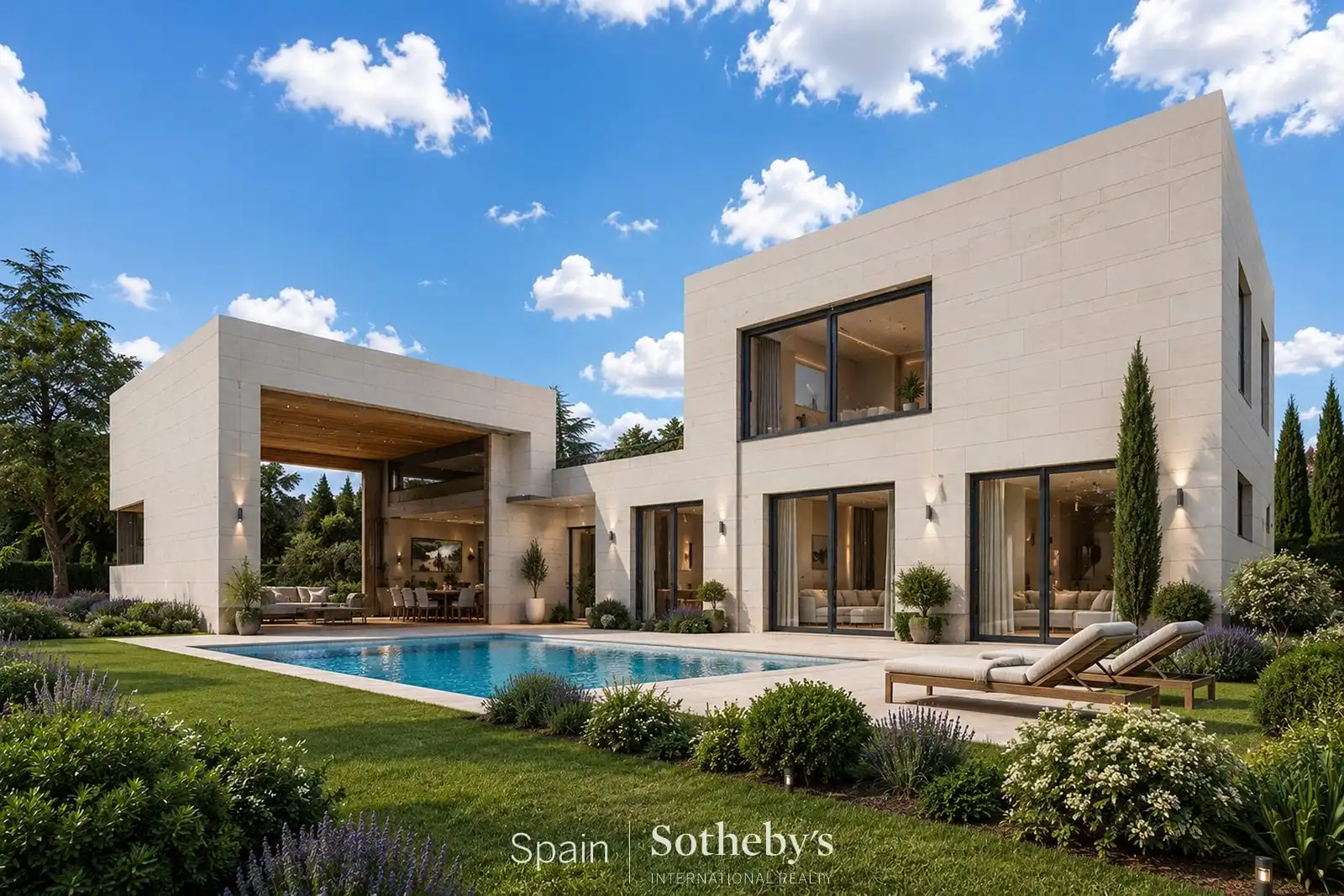 Vista exterior de Casa o xalet en venda en Colmenar Viejo amb Aire condicionat, Jardí privat i Terrassa