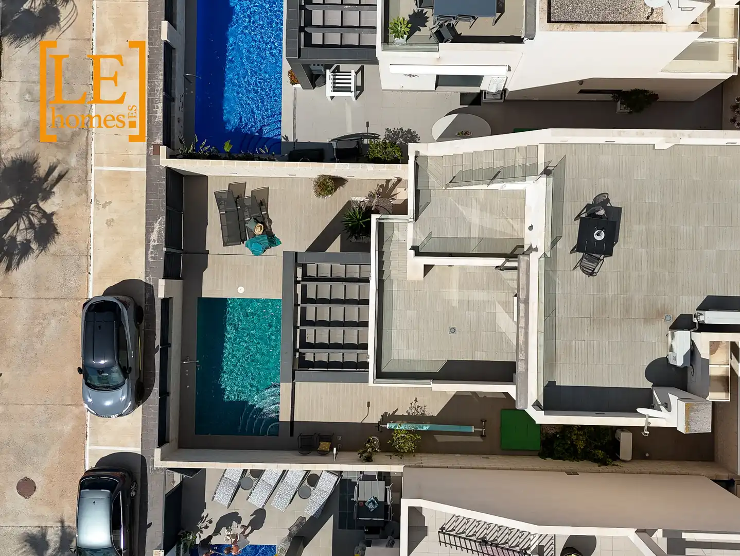 Piscina de Casa o xalet en venda en Rojales amb Aire condicionat, Jardí privat i Terrassa