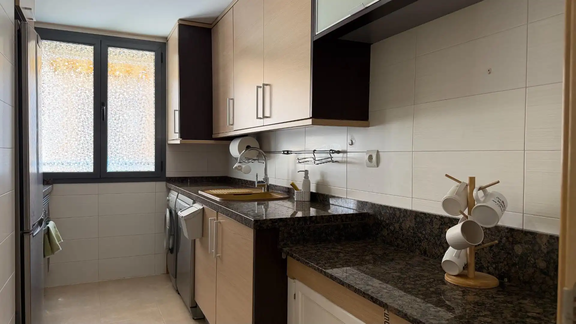 Kitchen of Flat for sale in Valencia  with Air Conditioner, Heating and Parquet flooring