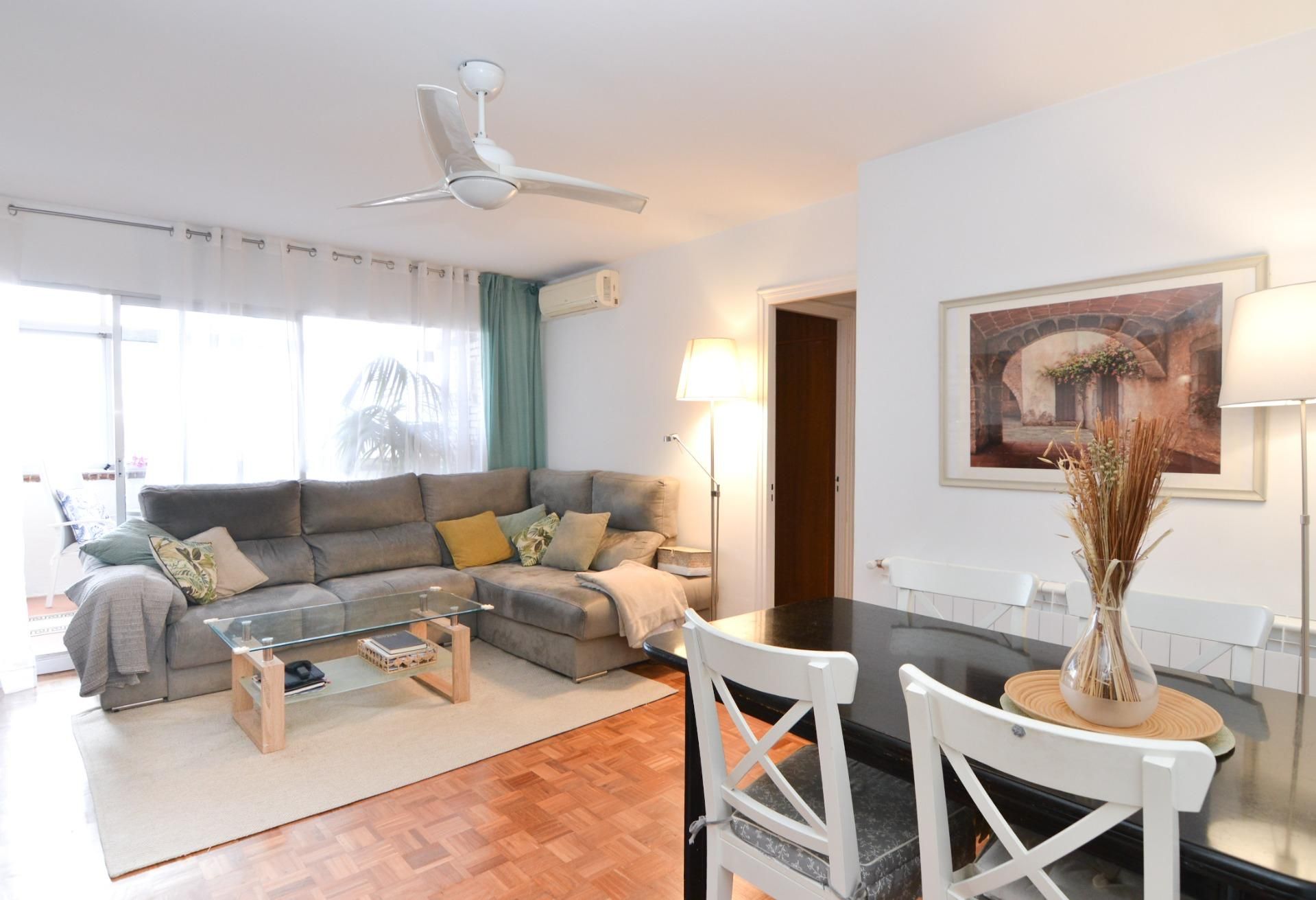 Sala de estar de Piso en venta en Coslada con Aire acondicionado, Calefacción y Parquet