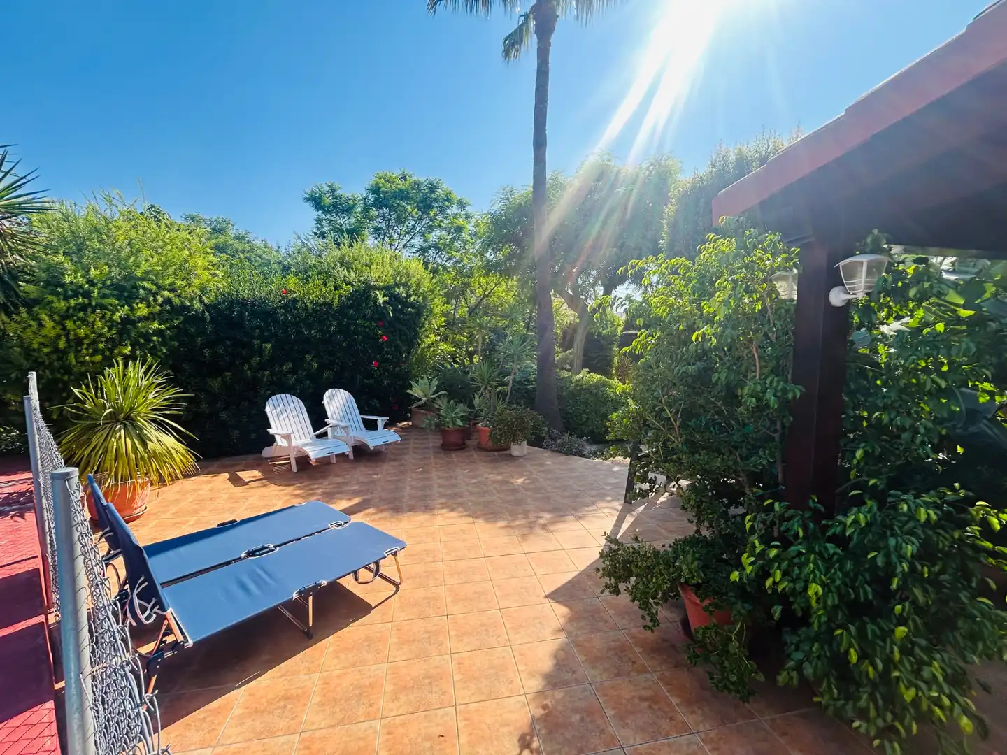 Jardín de Casa o chalet en venta en Dénia con Aire acondicionado, Calefacción y Jardín privado