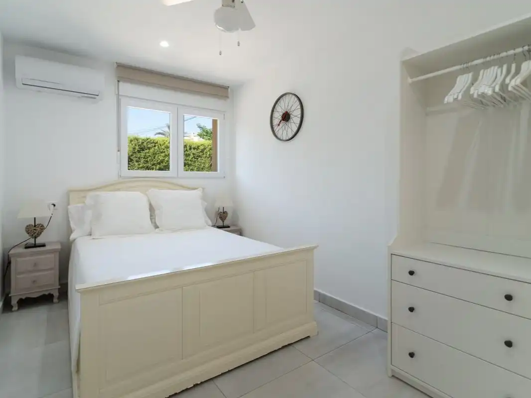Bedroom of Houses for rent in Jávea / Xàbia  with Air Conditioner, Private garden and Terrace