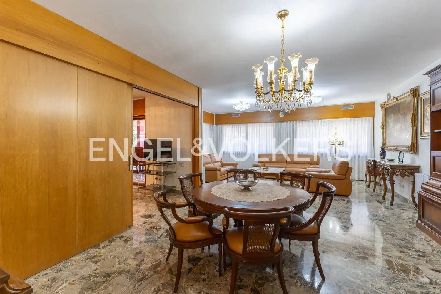Comedor de Piso de alquiler en Valencia con Aire acondicionado, Calefacción y Terraza