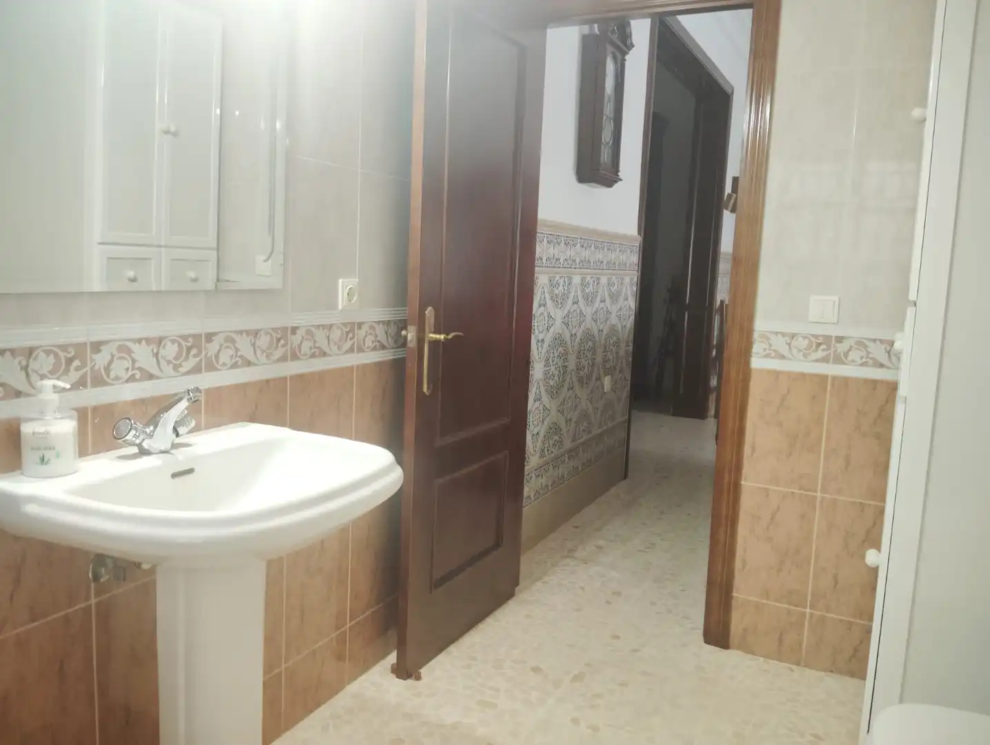 Bany de Casa o xalet en venda en Brenes amb Aire condicionat, Jardí privat i Piscina