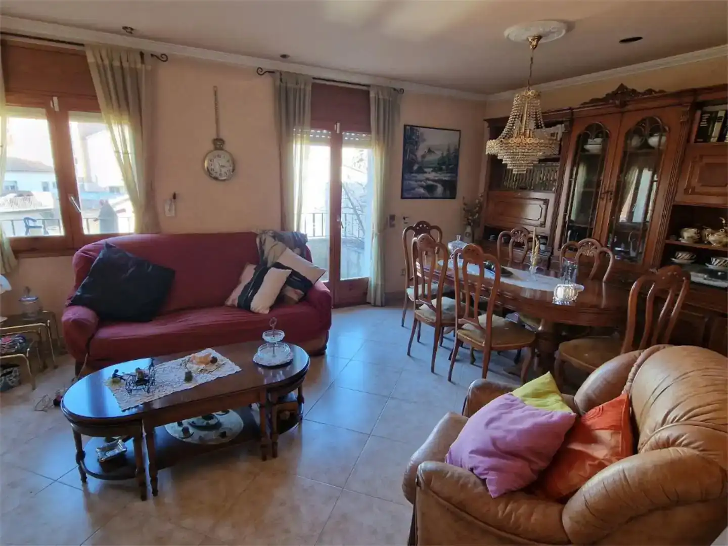 Sala de estar de Piso en venta en Gironella con Aire acondicionado, Trastero y Balcón