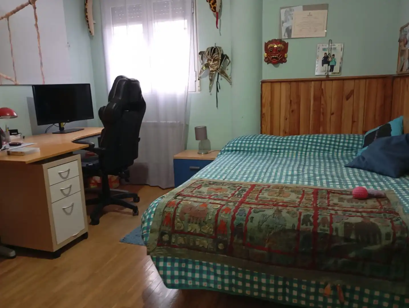 Schlafzimmer von Haus oder Chalet zum Verkauf in Valdepeñas mit Klimaanlage, Heizung und Terrasse