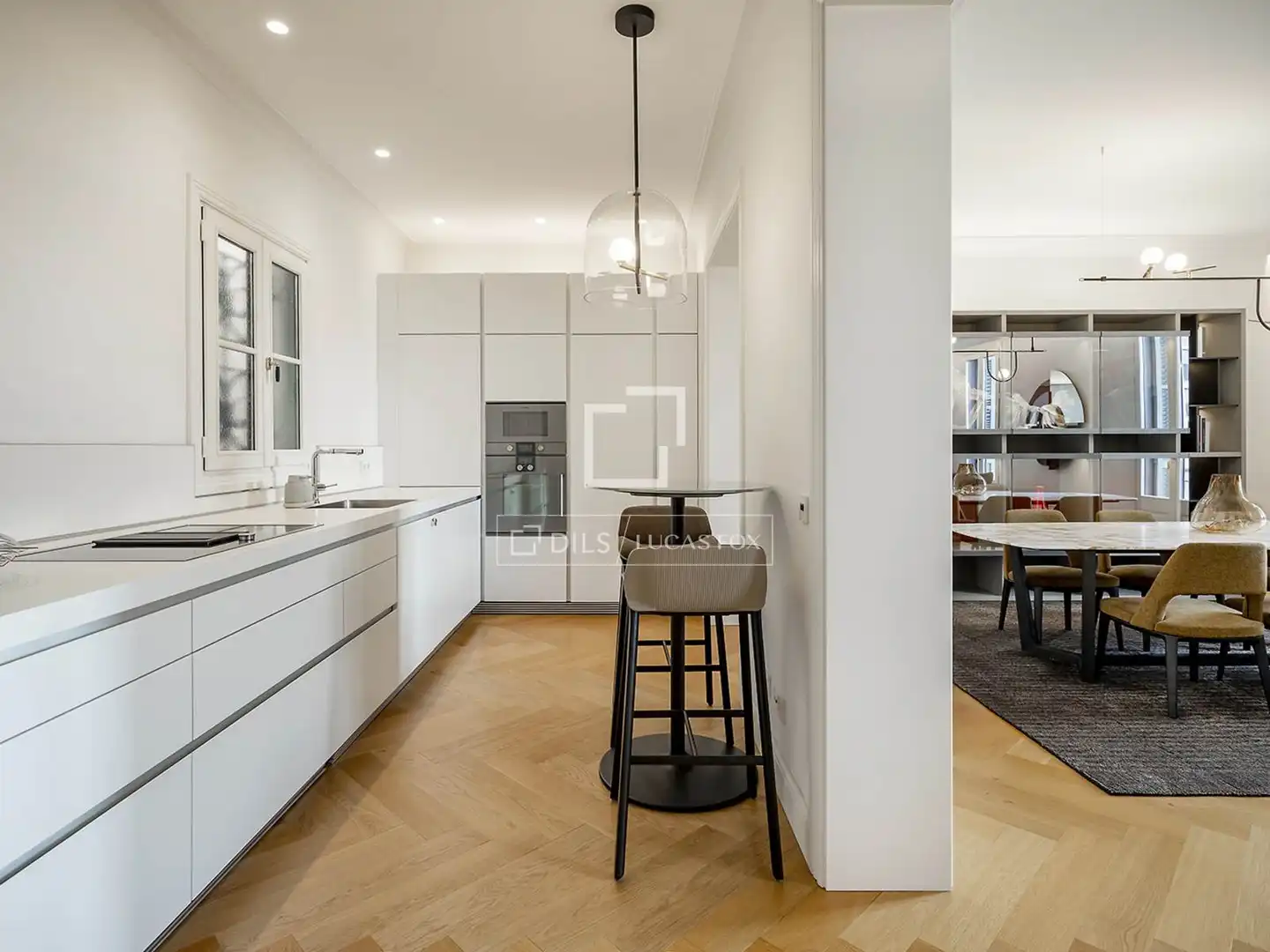 Cocina de Piso en venta en Barcelona con Aire acondicionado, Calefacción y Parquet