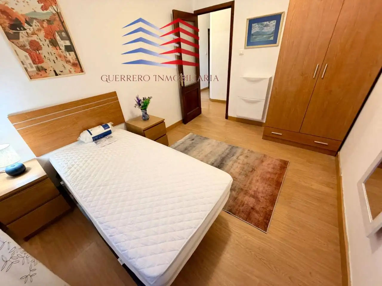 Bedroom of Flat for rent in O Carballiño    with Heating and Furnished