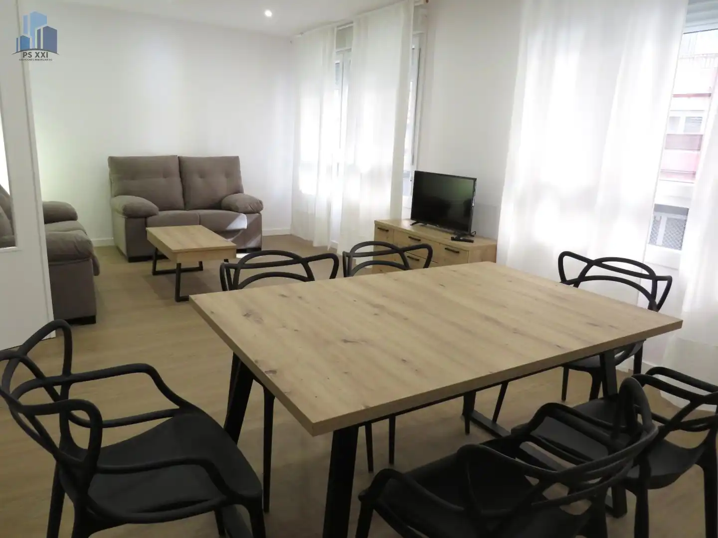 Living room of Flat for rent in Castellón de la Plana / Castelló de la Plana  with Air Conditioner and Furnished