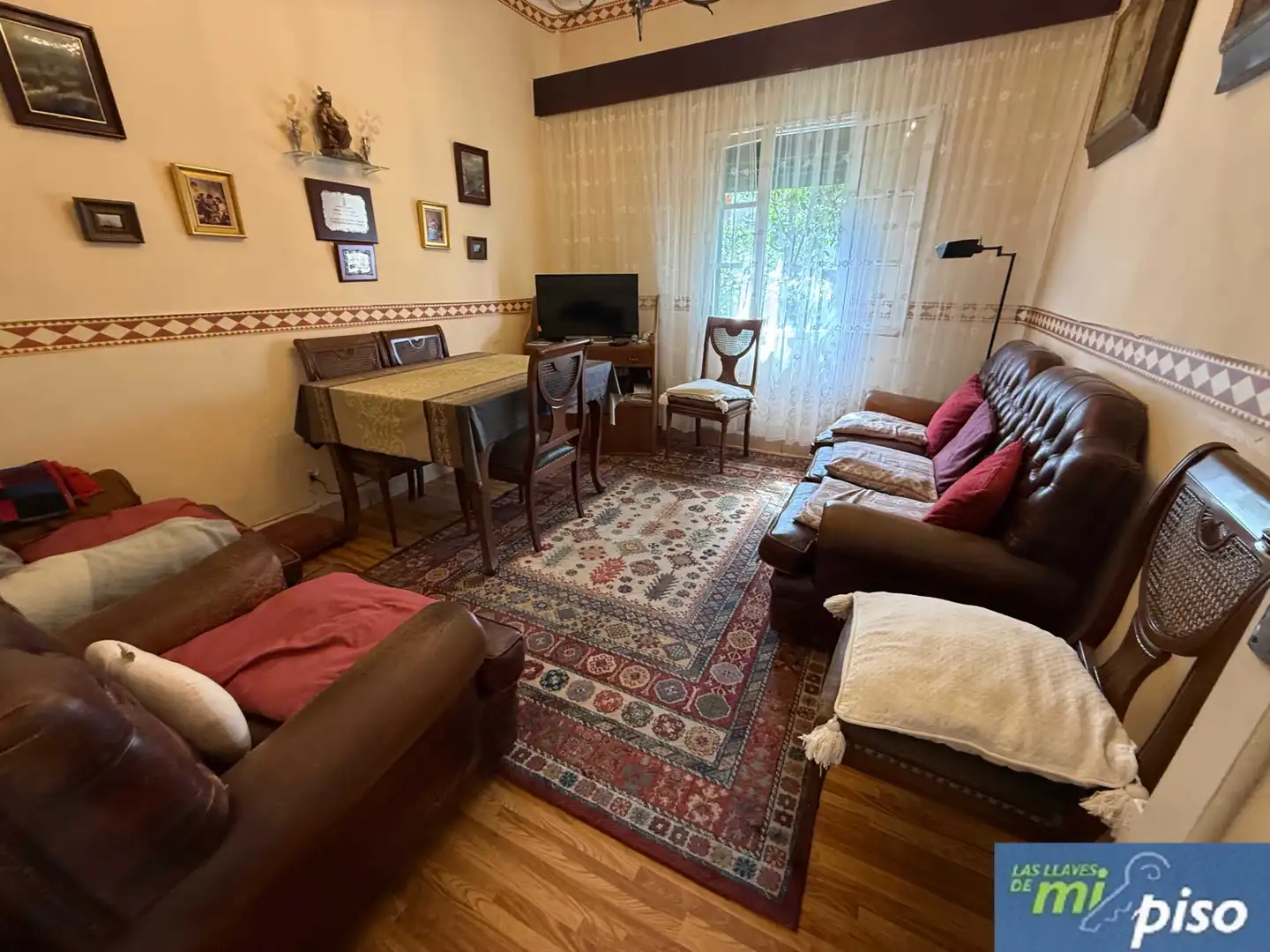 Sala de estar de Casa o chalet en venta en Valladolid con Jardín privado, Parquet y Terraza