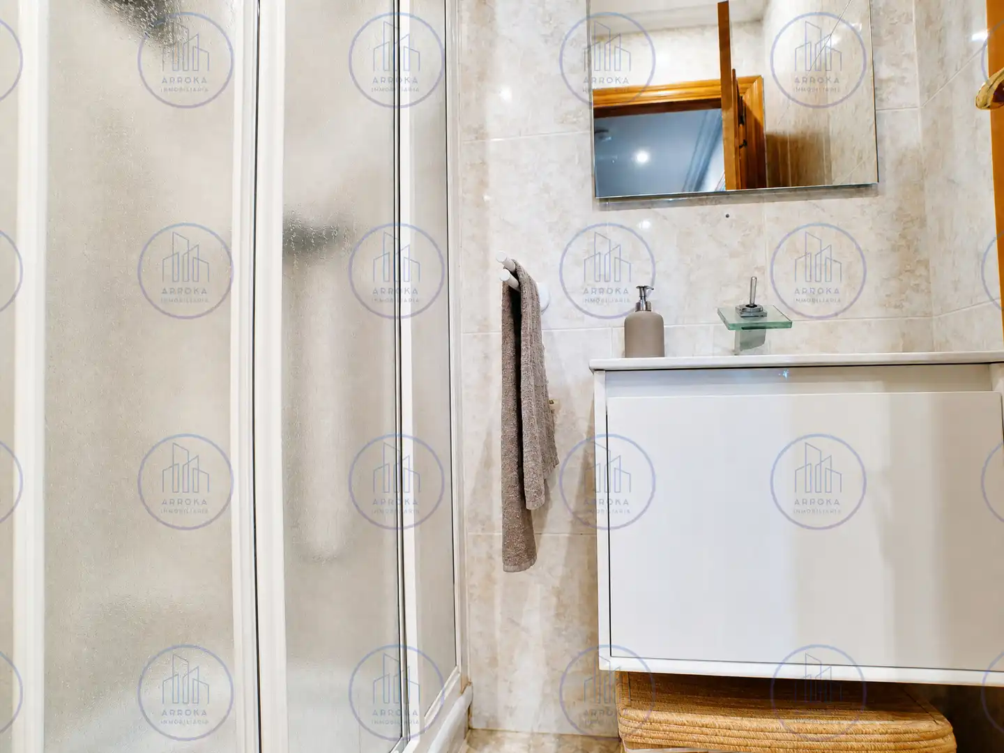 Baño de Casa adosada en venta en Donostia - San Sebastián  con Calefacción, Jardín privado y Terraza