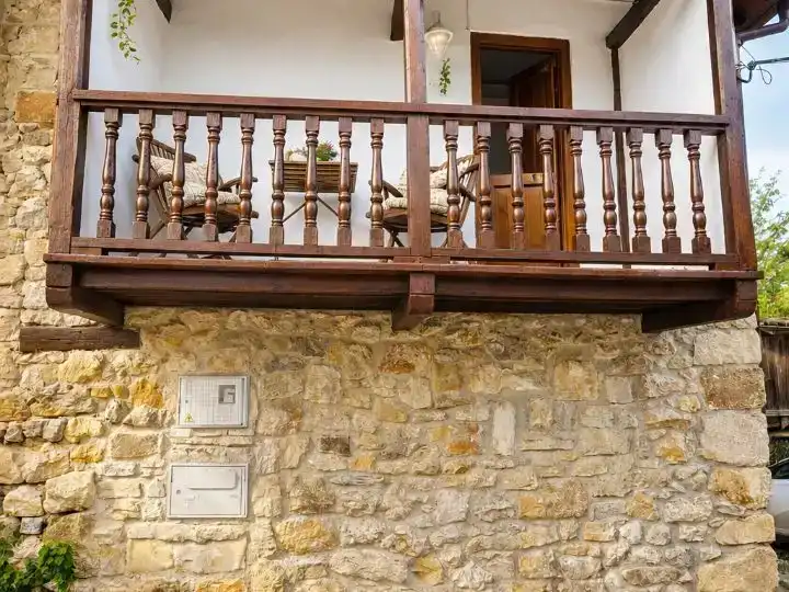 Terraza de Casa adosada en venta en Cangas de Onís con Balcón