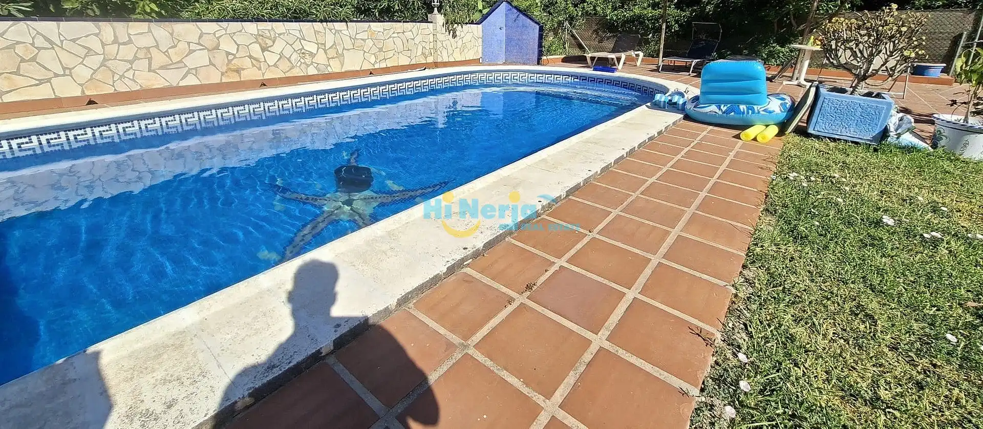 Swimming pool of Houses for rent in Nerja  with Air Conditioner, Heating and Terrace