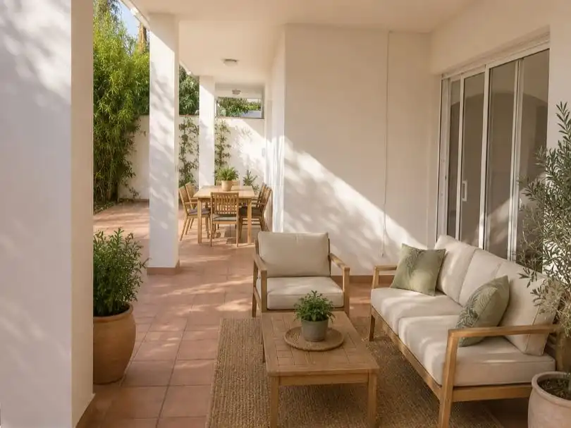 Terraza de Casa o chalet en venta en Sant Pere de Ribes con Calefacción, Jardín privado y Terraza
