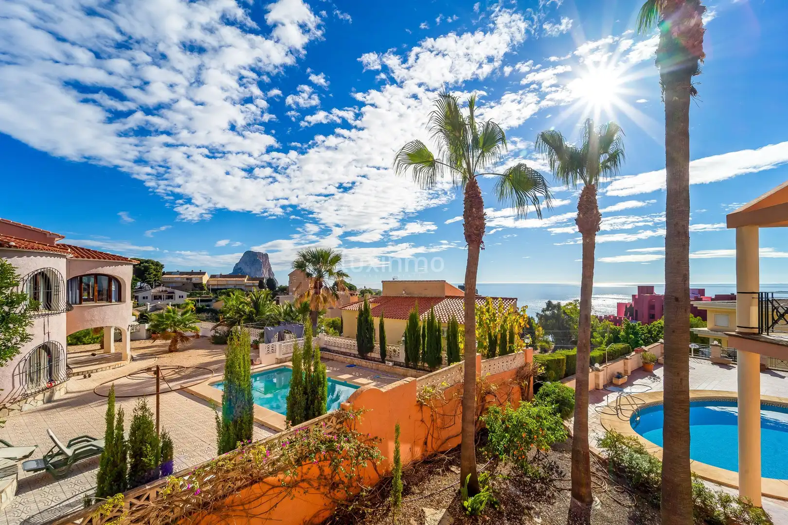 Exterior view of Houses for sale in Calpe / Calp  with Air Conditioner, Heating and Terrace
