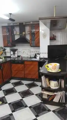 Cocina de Casa o chalet en venta en Valdefresno con Calefacción, Jardín privado y Trastero
