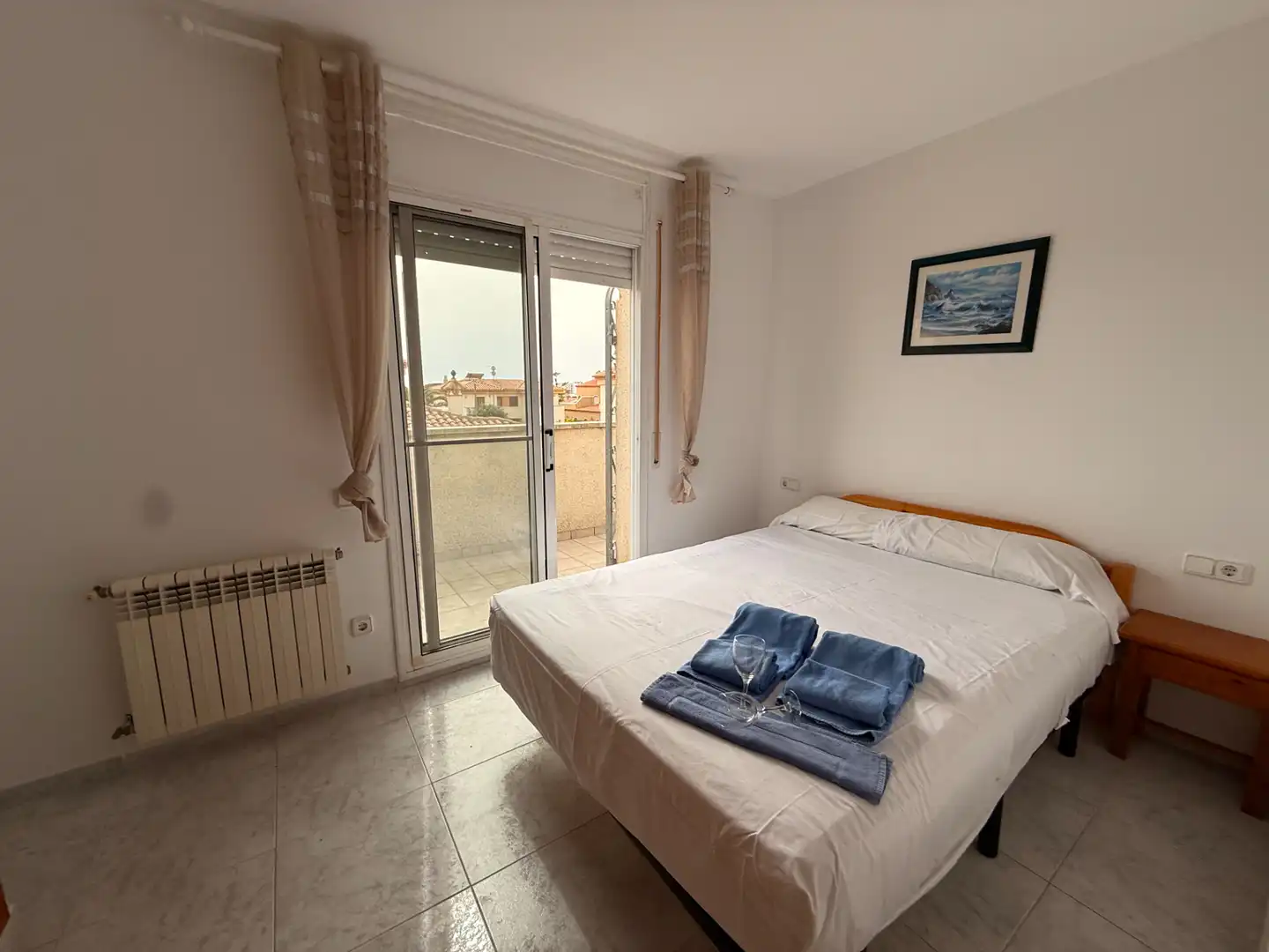 Dormitori de Casa o xalet en venda en Mont-roig del Camp amb Aire condicionat, Calefacció i Jardí privat