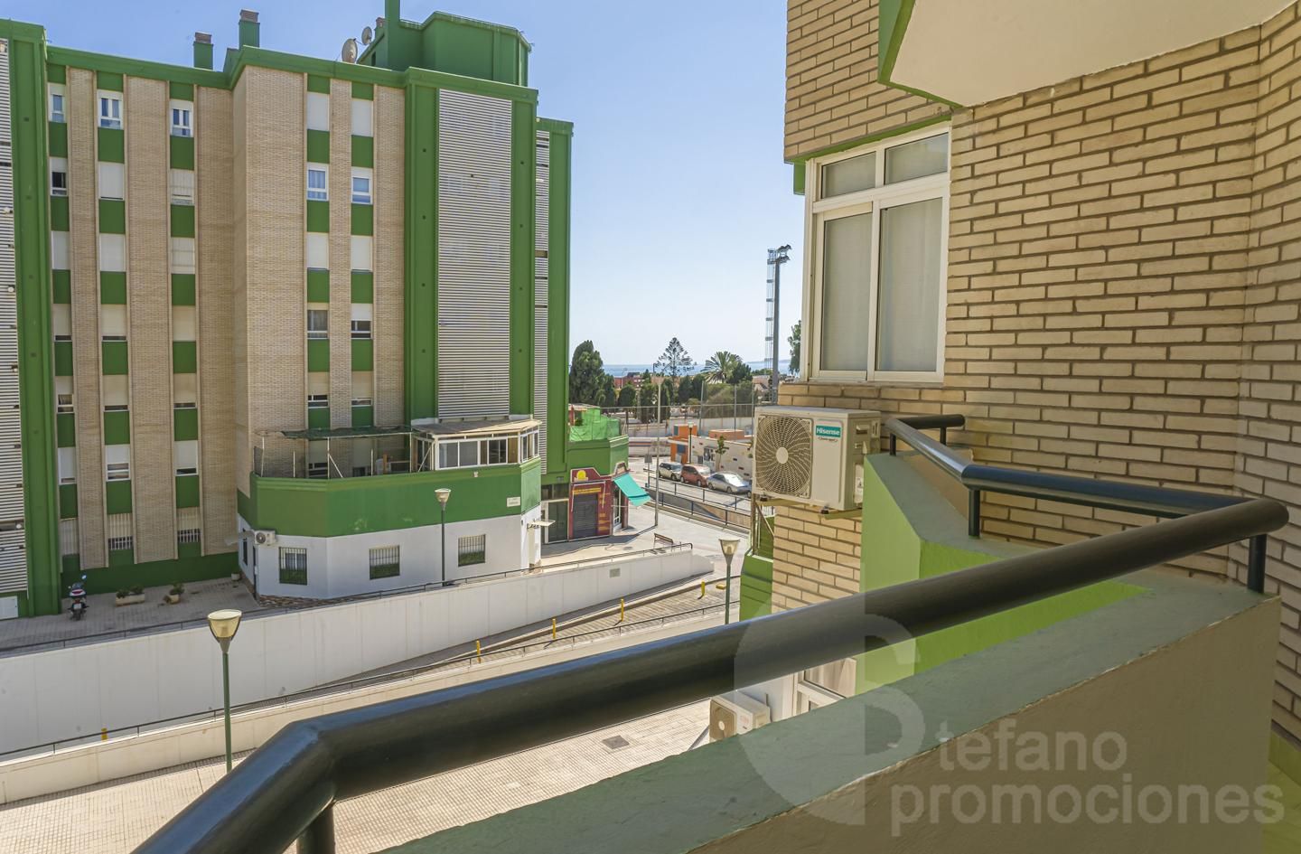 Vista exterior de Pis en venda en Málaga Capital amb Aire condicionat i Terrassa