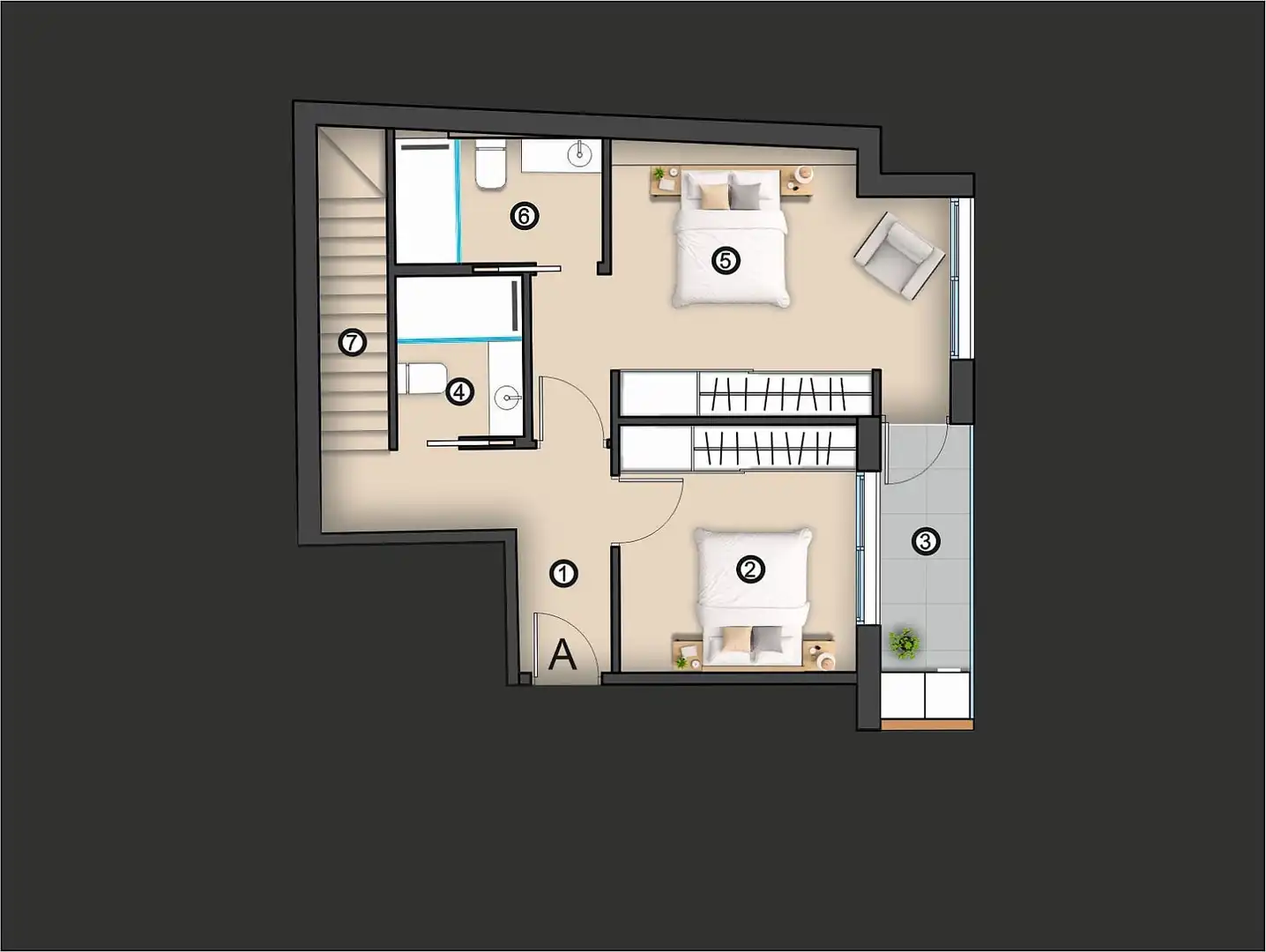 Apartament amb terrassa en venda a Centro, imagen 15