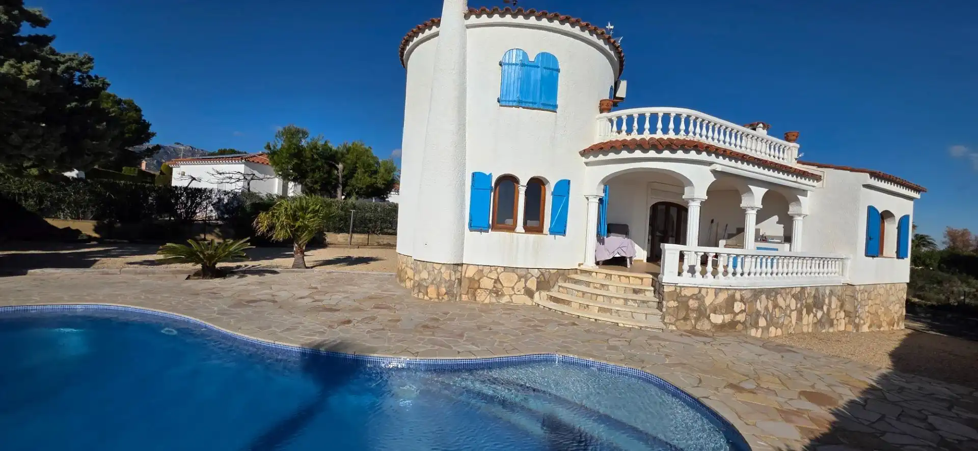 Piscina de Casa o chalet en venta en L'Ametlla de Mar  con Aire acondicionado, Jardín privado y Terraza