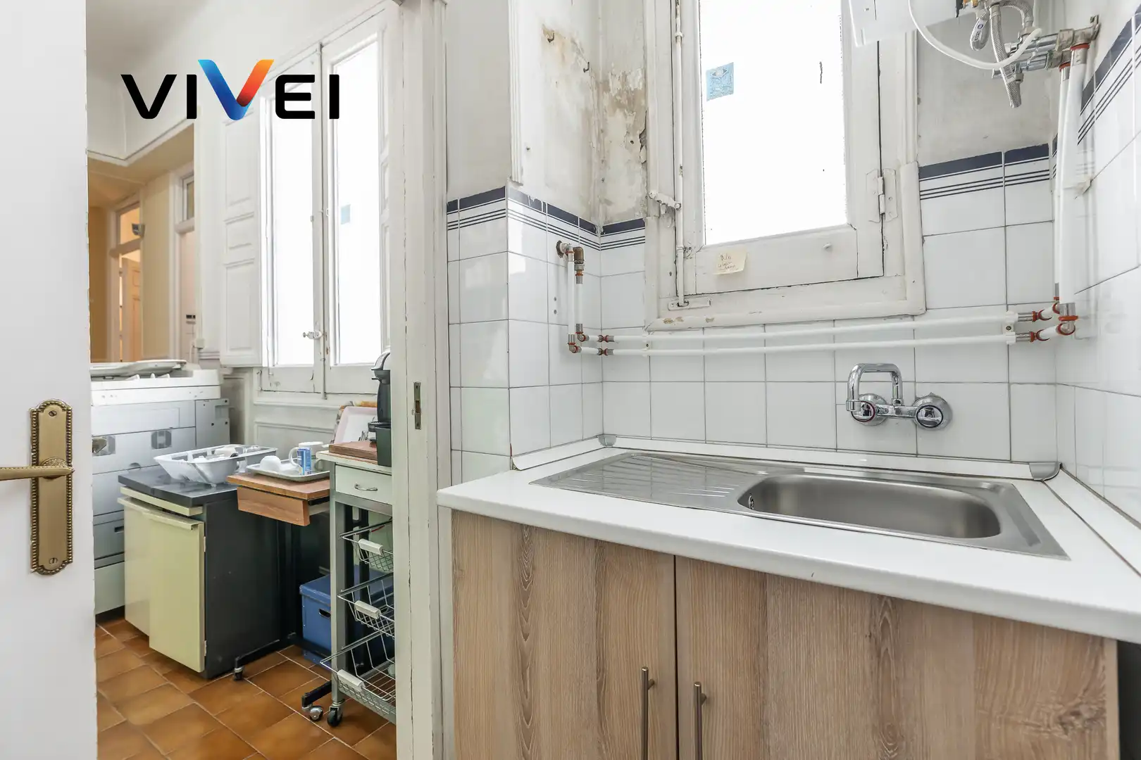 Küche von Wohnung zum Verkauf in Madrid mit Klimaanlage, Heizung und Abstellraum
