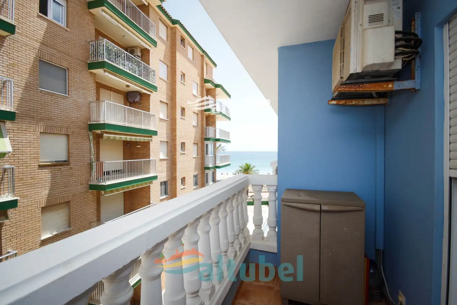 Terraza de Ático en venta en Peñíscola / Peníscola con Aire acondicionado, Terraza y Piscina