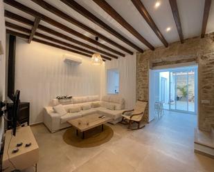 Sala d'estar de Casa adosada de lloguer en Alcúdia amb Aire condicionat i Moblat
