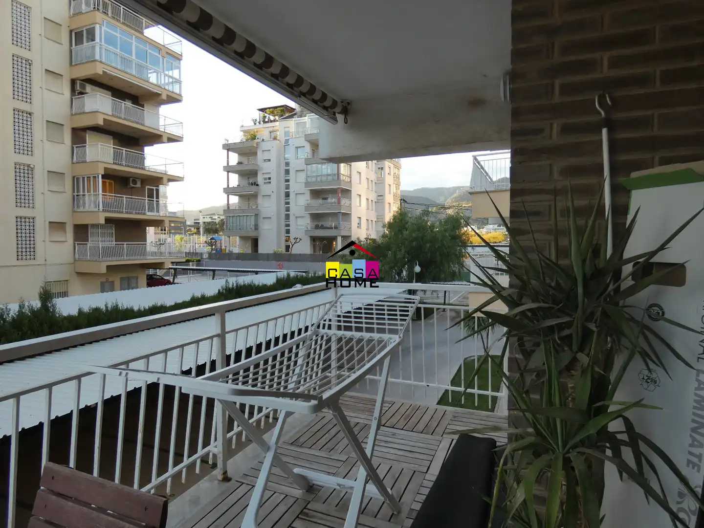 Terraza de Apartamento en venta en Benicasim / Benicàssim con Terraza, Amueblado y Piscina comunitaria