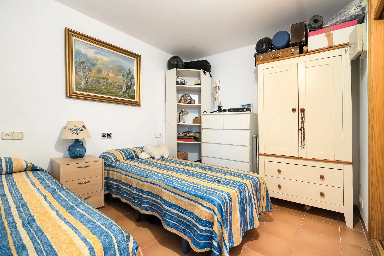 Dormitori de Casa adosada en venda en Pollença amb Aire condicionat, Calefacció i Jardí privat