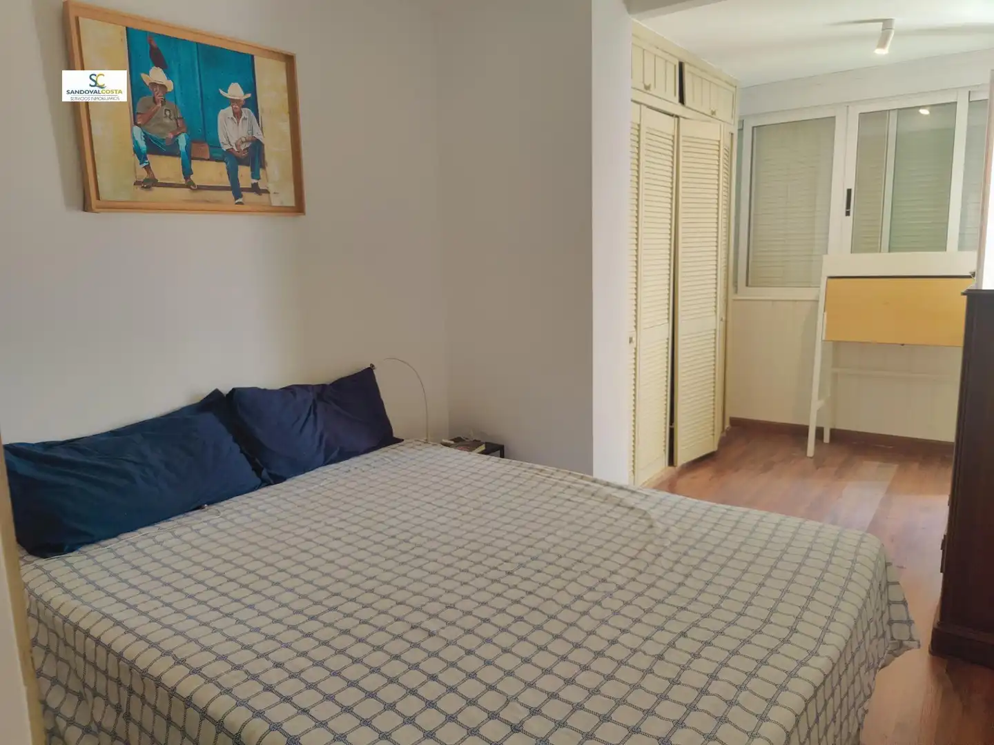 Schlafzimmer von Wohnung zur Miete in Alicante / Alacant mit Klimaanlage und Möbliert