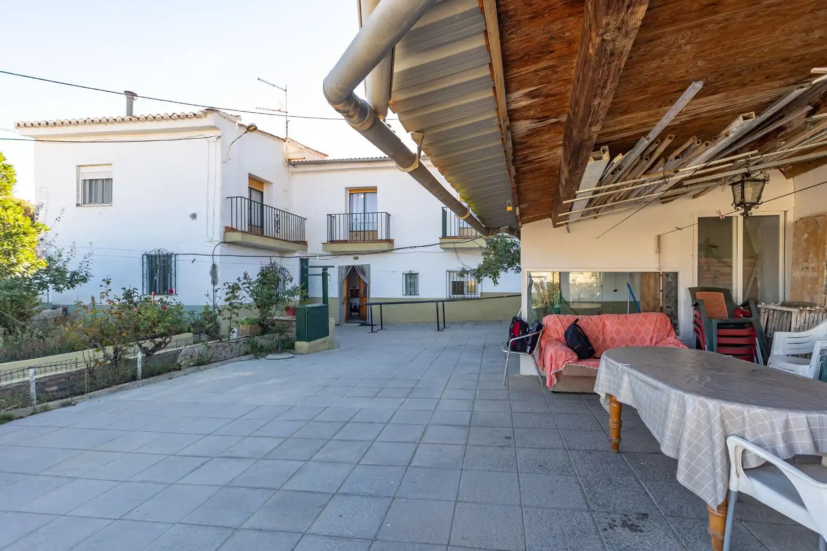 Terrassa de Finca rústica en venda en Guadix amb Calefacció, Jardí privat i Traster