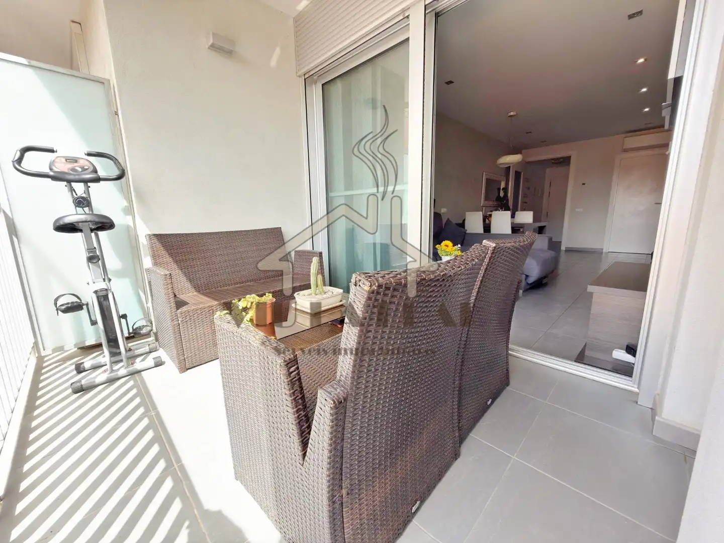 Terrace of Flat for sale in Mataró  with Air Conditioner, Heating and Storage room