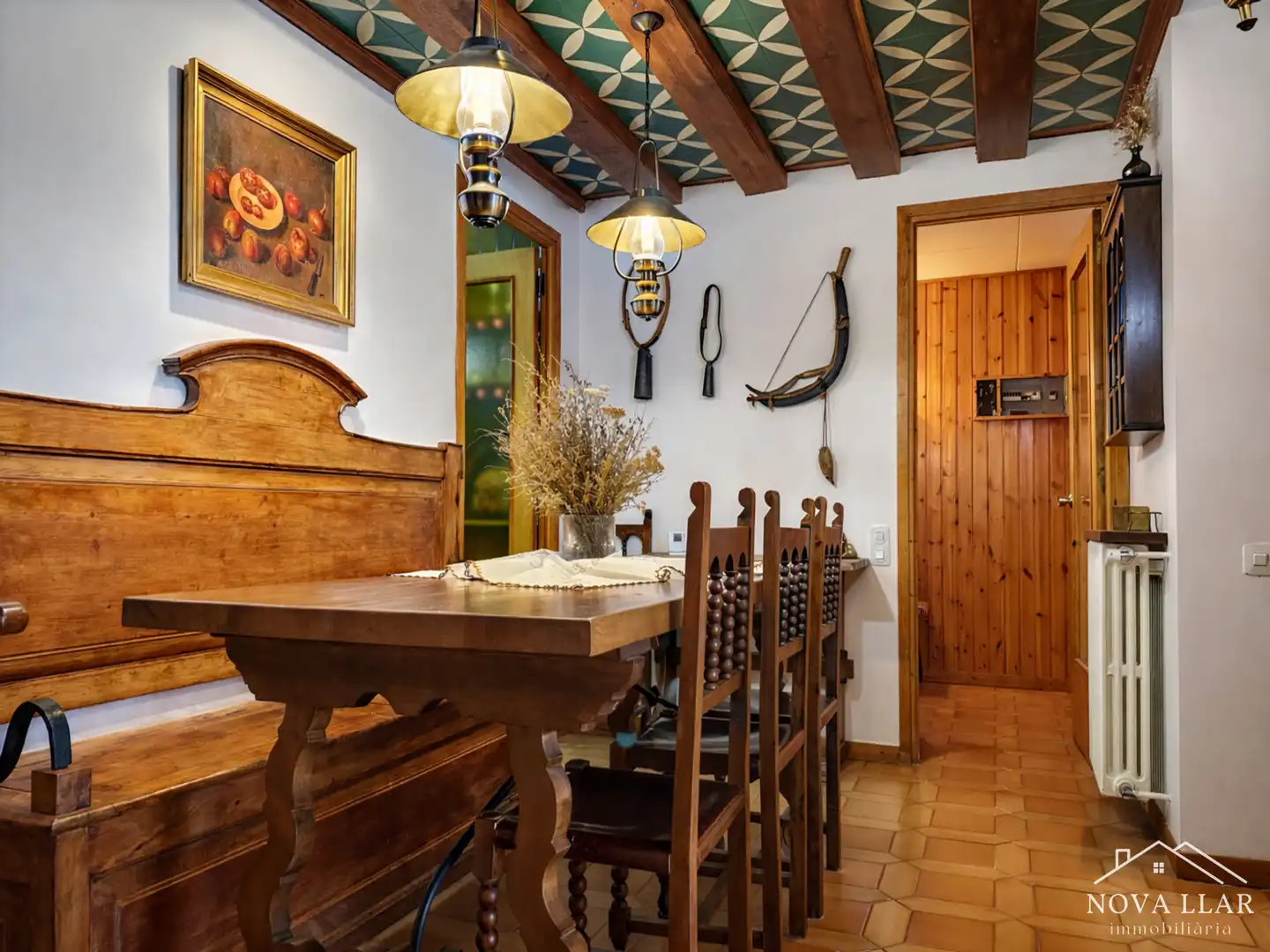 Comedor de Piso en venta en Ribes de Freser con Calefacción, Parquet y Trastero