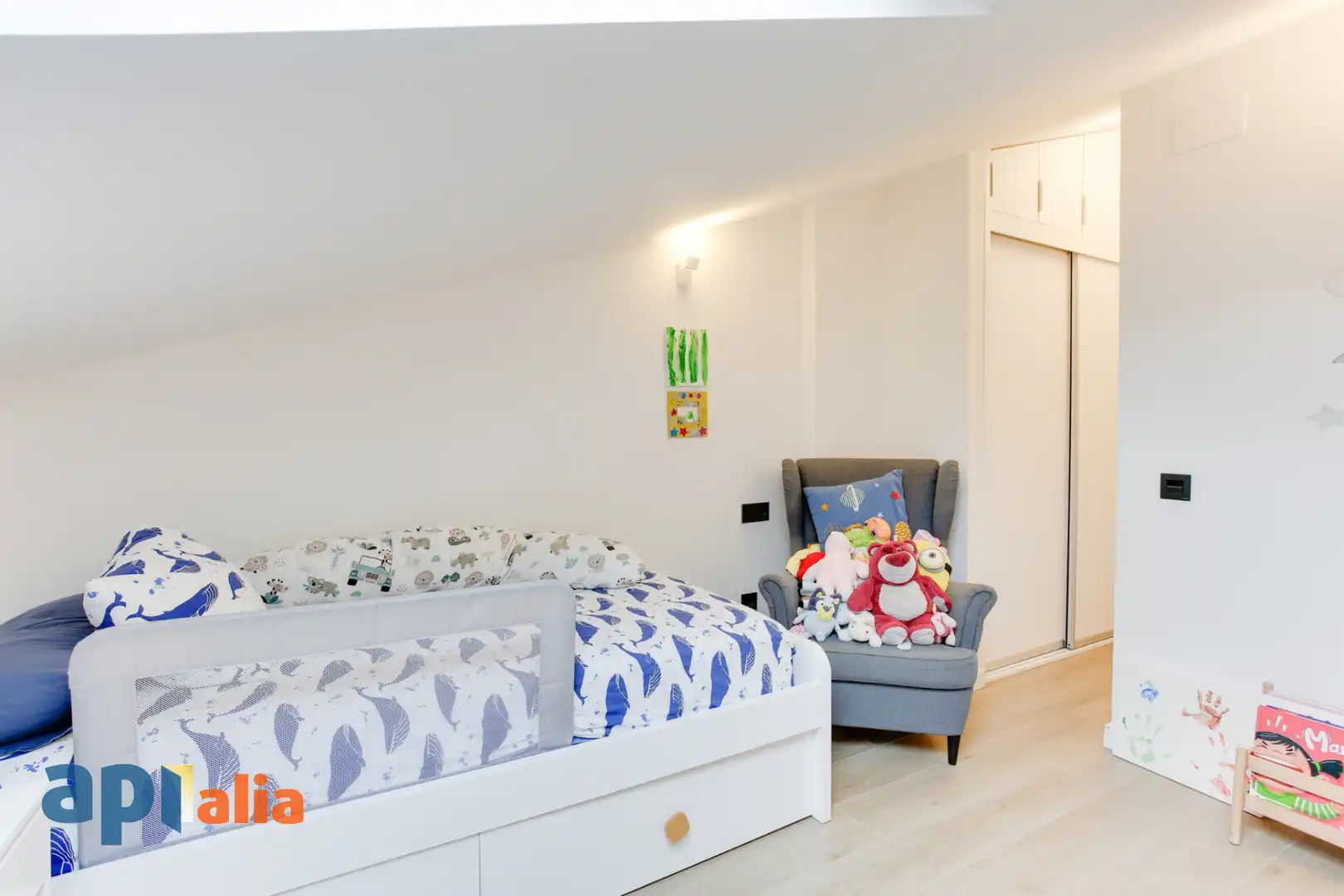 Bedroom of Duplexes for sale in Esplugues de Llobregat  with Air Conditioner, Heating and Storage room