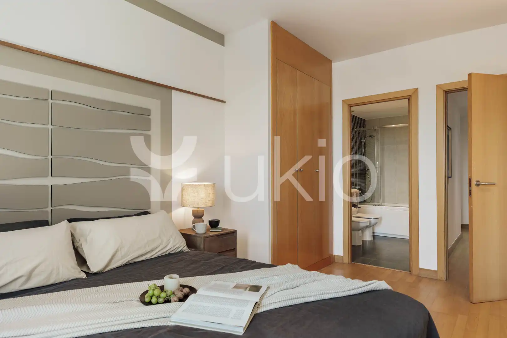 Habitación de Apartamento de alquiler en Barcelona con Aire acondicionado, Calefacción y Amueblado